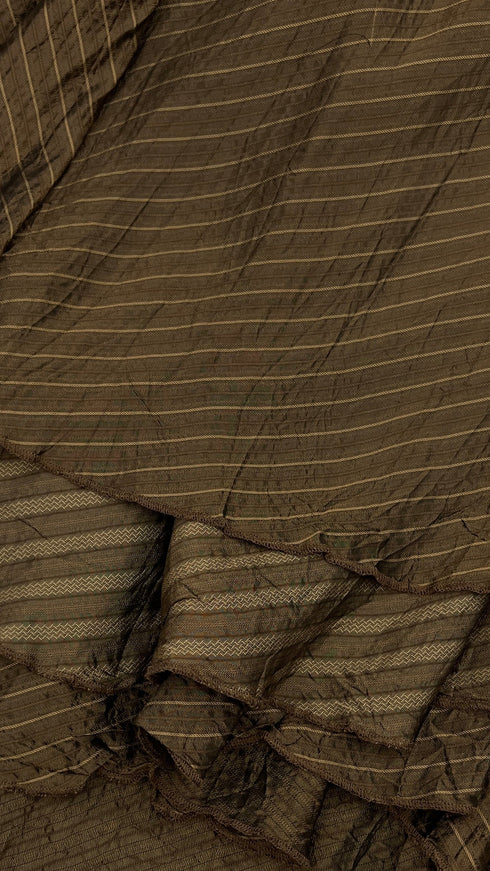 Gonna midi in gessato