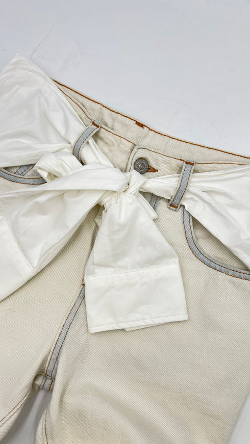 Jeans inserti camicia