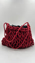 Borsa a spalla intrecciata