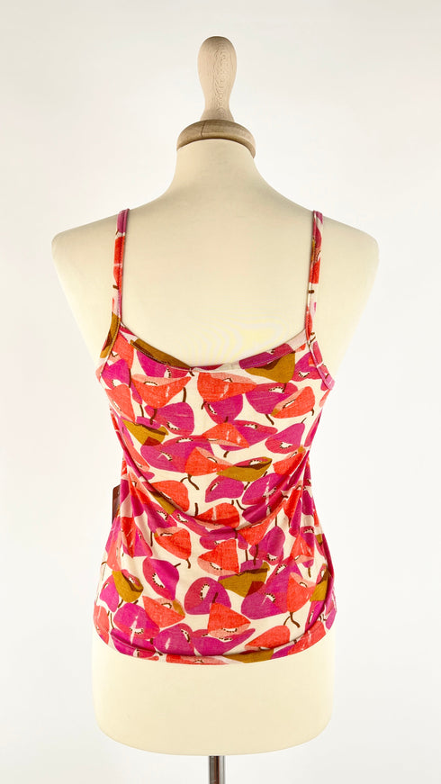 Canotta stampa a fiori