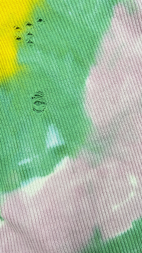 Maglia distressed degradè