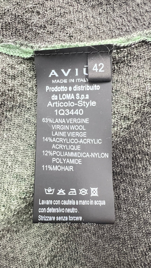 Gonna sfumata con frange