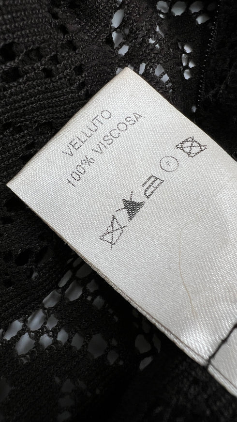 Top in pizzo con cuori