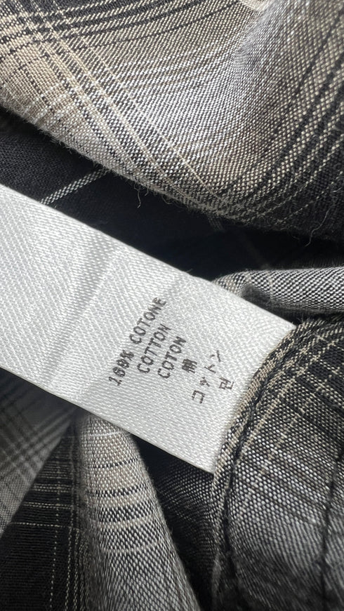 Camicia smanicata check