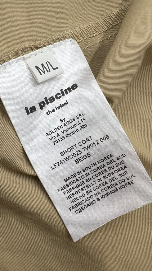 Giacca corta sfoderata