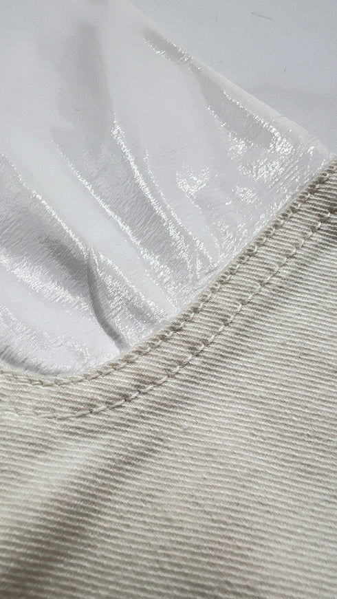 Pantaloni cinque tasche bianchi