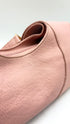 Borsa a spalla in pelle rosa