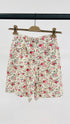 Shorts fiori all-over