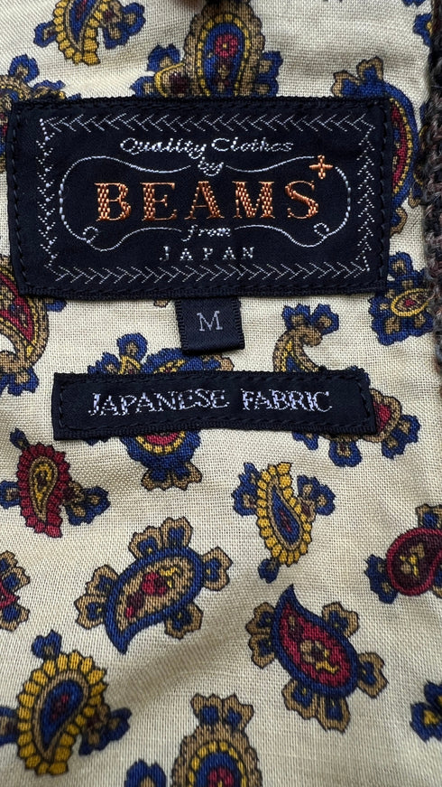 Blazer check con toppe