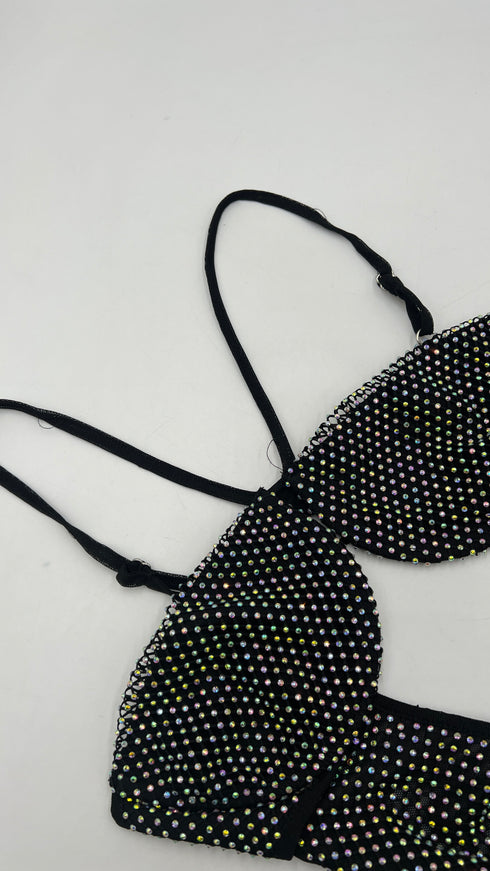 Abito "Cindy in Serpent de Nuit" con cartellino