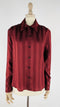 Camicia in seta pois