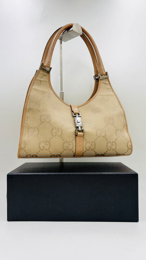 Borsa a spalla “Jackie” monogram