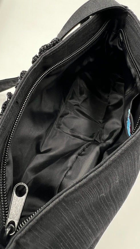 Borsa fiori e paillettes