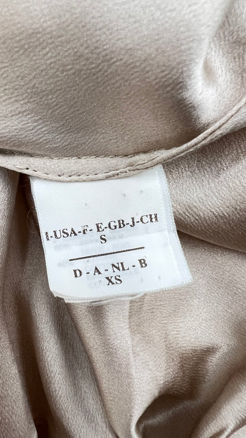 Abito midi satin