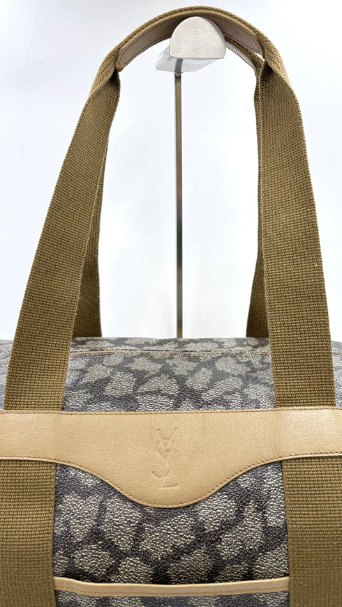 Borsone vintage stampato