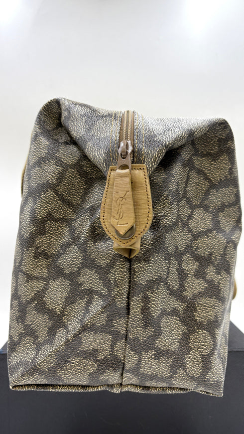 Borsone vintage stampato