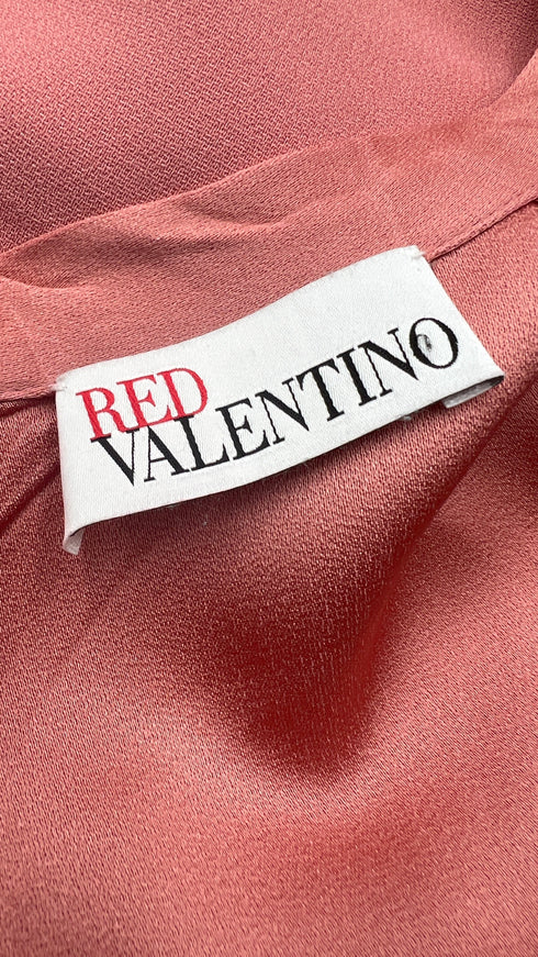 Abito corto scollo a fiocco