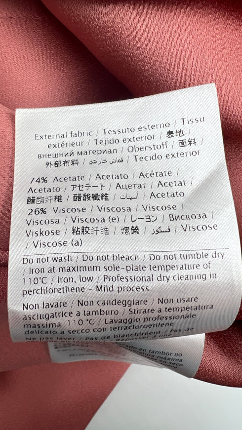 Abito corto scollo a fiocco