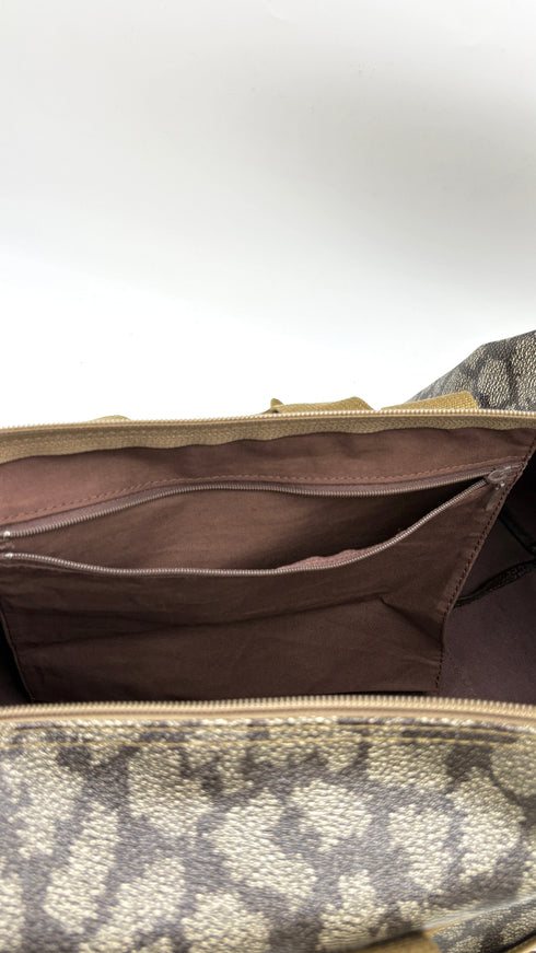 Borsone vintage stampato