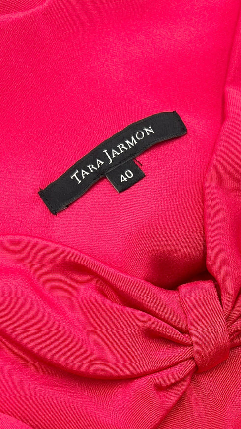 Abito corto a fiocco