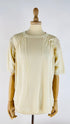 T-shirt in maglina lana/seta