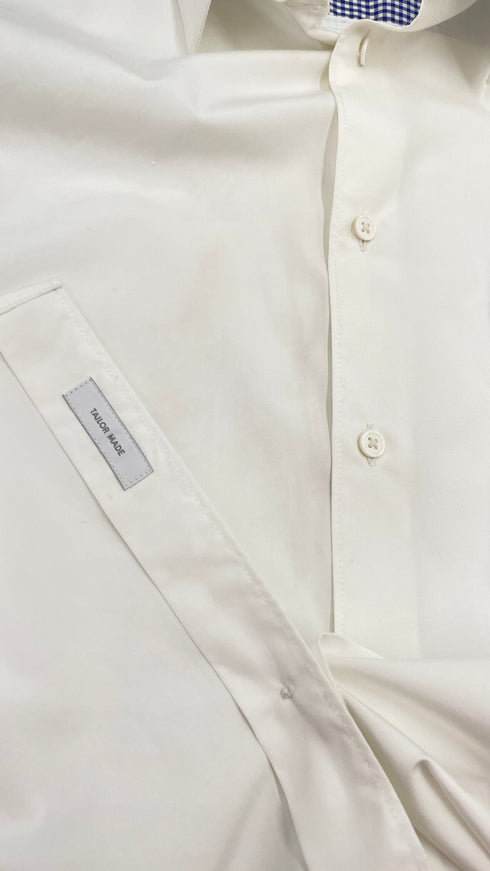 Camicia sartoriale inserti vichy