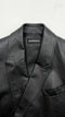 Blazer doppiopetto in pelle