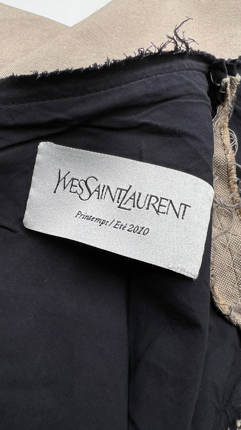 Soprabito in cotone sfrangiato