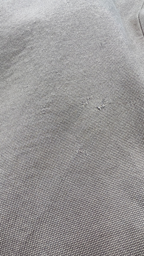 Soprabito in cotone sfrangiato