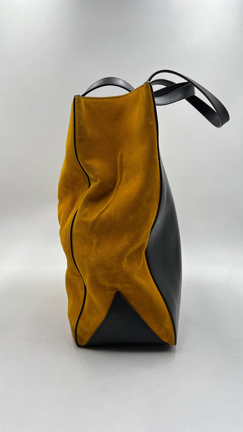 Borsa tote bicolore
