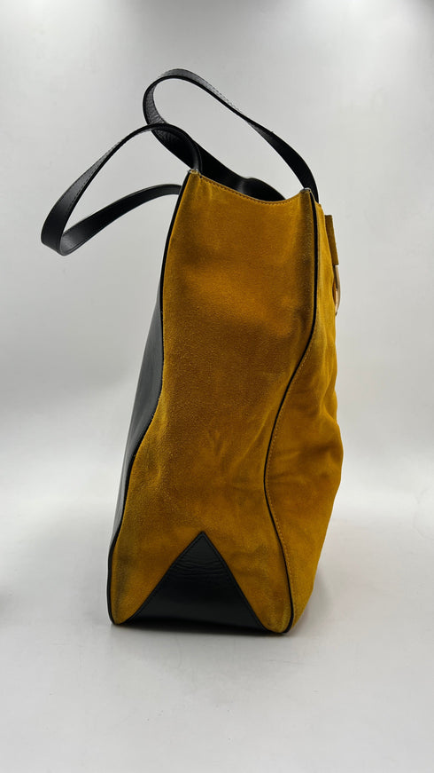 Borsa tote bicolore