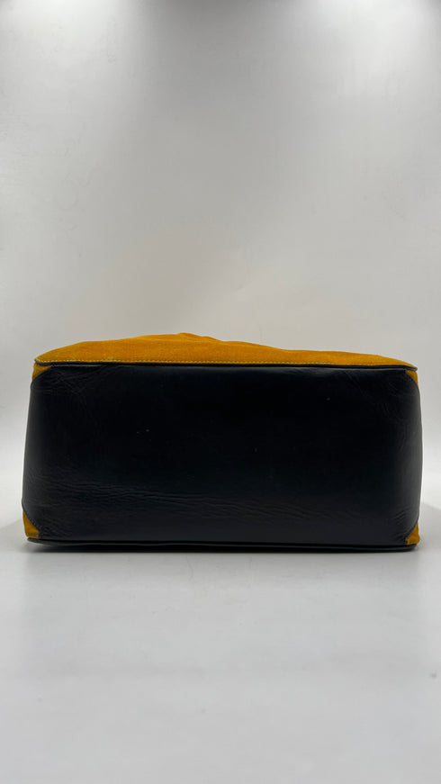 Borsa tote bicolore