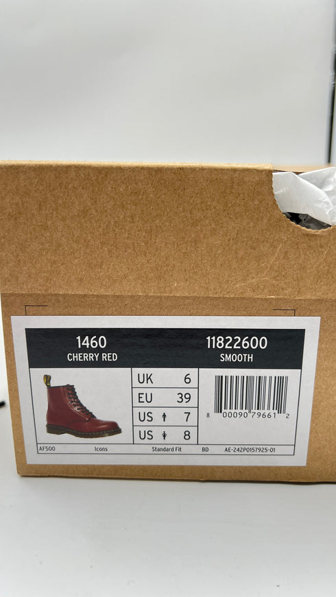 Dr. Martens 1460 – Cherry Red Smooth – EU 39
