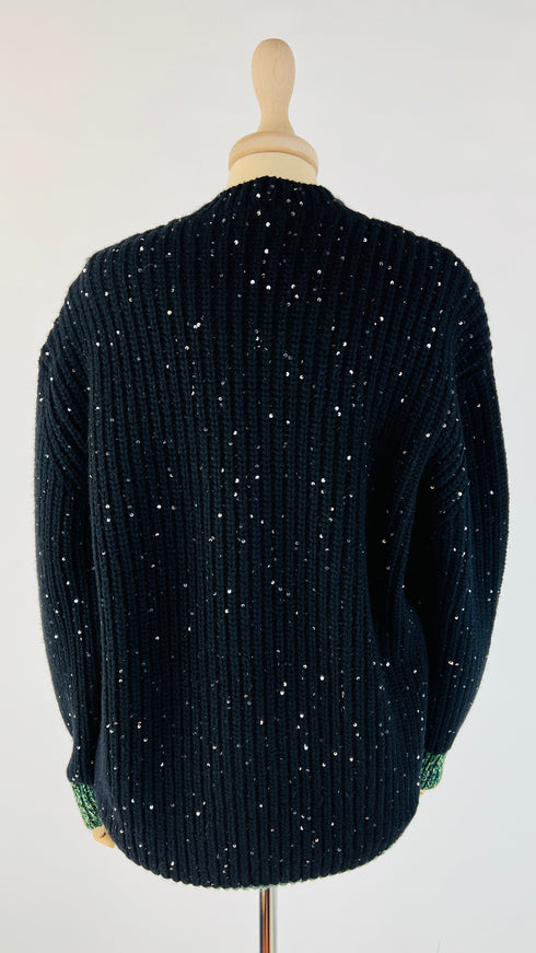 Maglione con paillettes