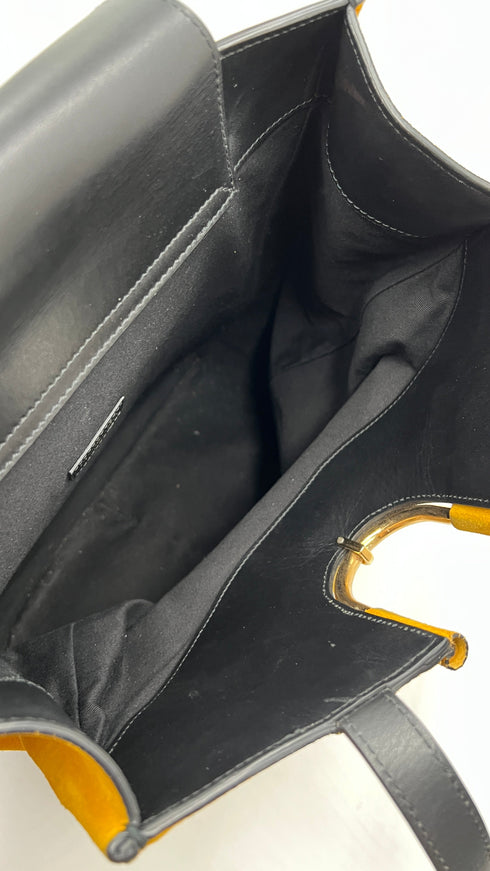 Borsa tote bicolore