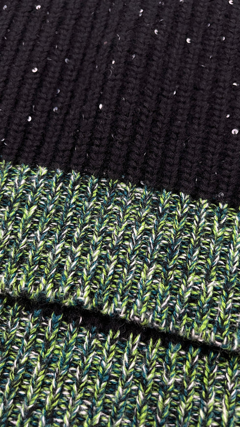 Maglione con paillettes