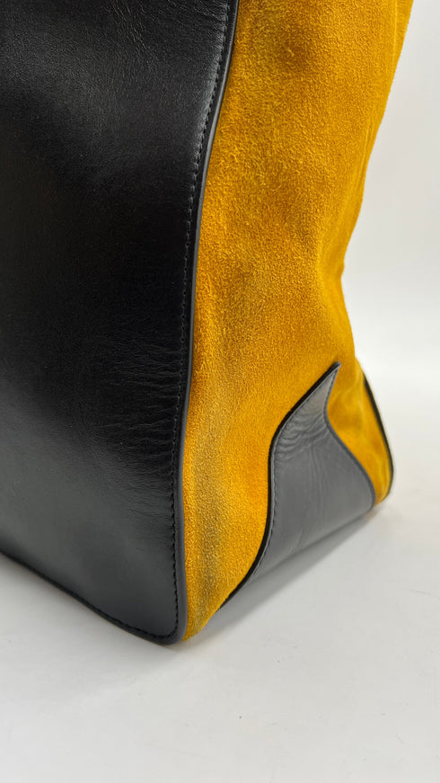 Borsa tote bicolore