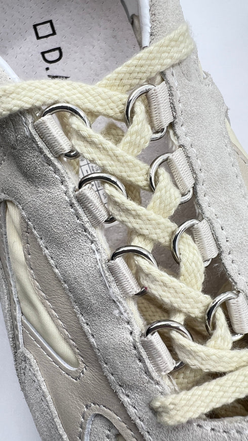 D.A.T.E. Fuga Low – Ballerina Cream – EU 39