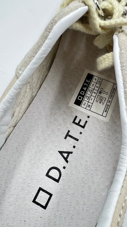 D.A.T.E. Fuga Low – Ballerina Cream – EU 39