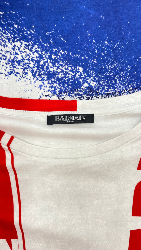 T-shirt oversize stampata