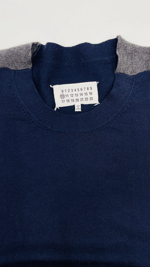 Maglione girocollo lana