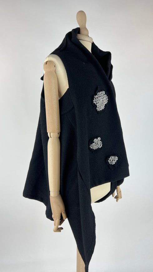 Monospalla con strass