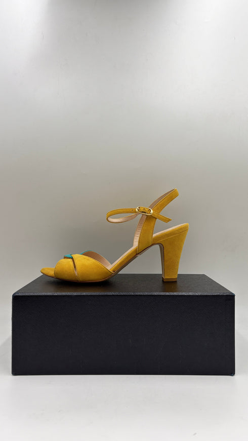 Sandalo in suede "Leaf" N.36/40/41