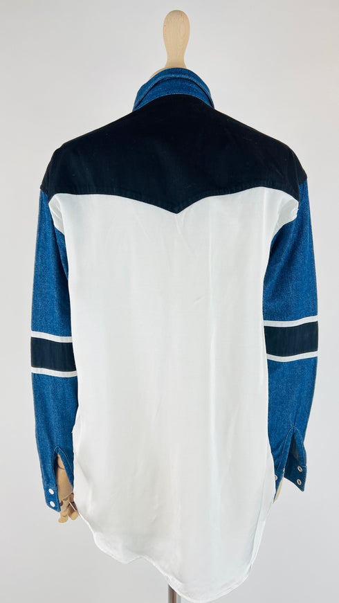 Camicia denim e tessuto