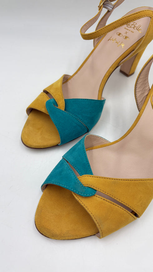 Sandalo in suede "Leaf" N.36/40/41