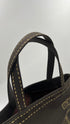 Borsa tote stampa zip