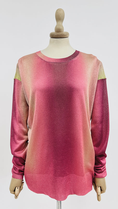 Longsleeves lurex sfumata