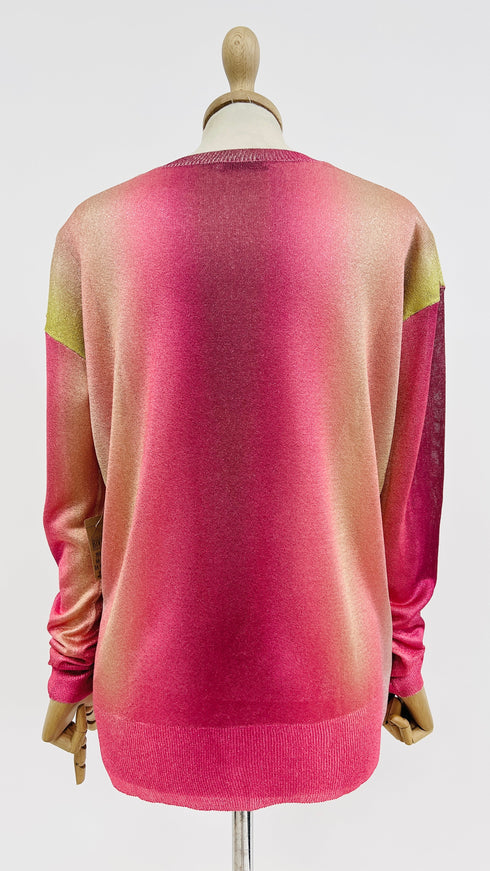 Longsleeves lurex sfumata