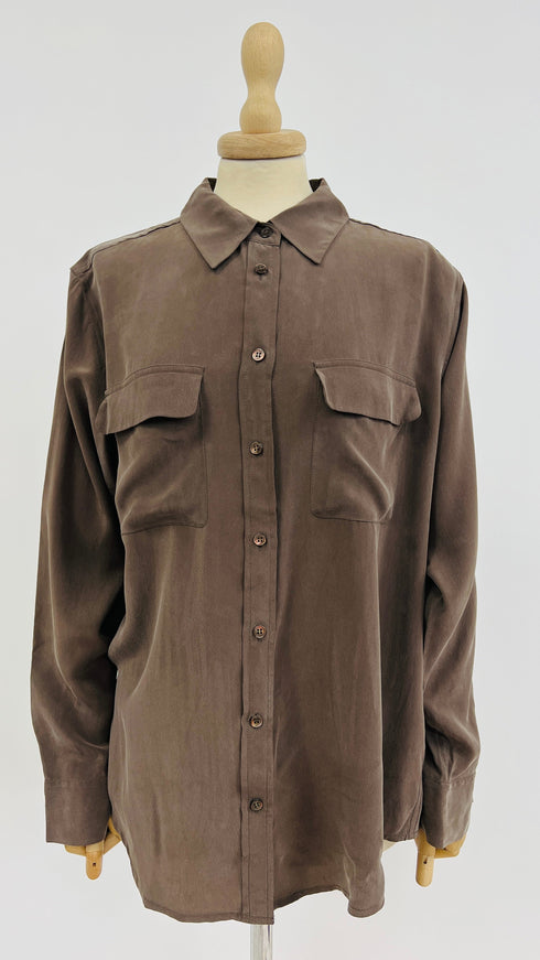 Camicia in seta morbida