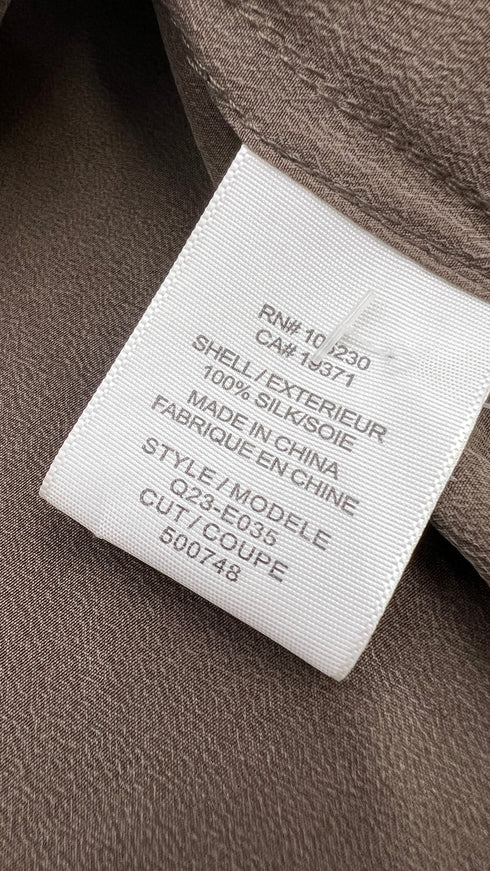 Camicia in seta morbida